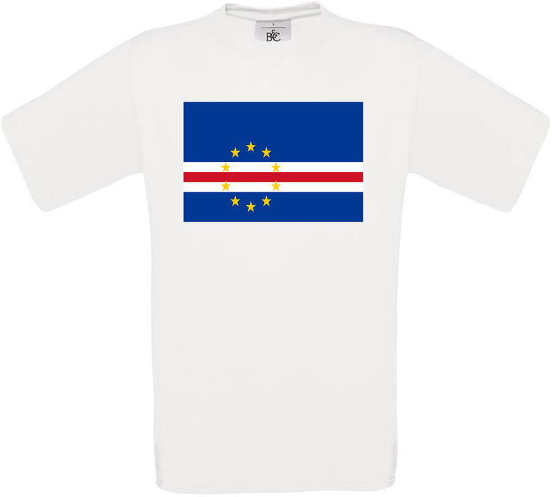 Central African Republic Standard Flag Crew Neck T-Shirt