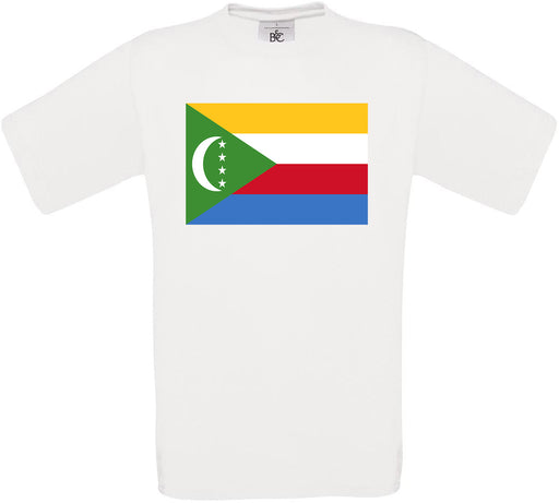 Costa Rica Standard Flag Crew Neck T-Shirt