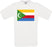 Costa Rica Standard Flag Crew Neck T-Shirt