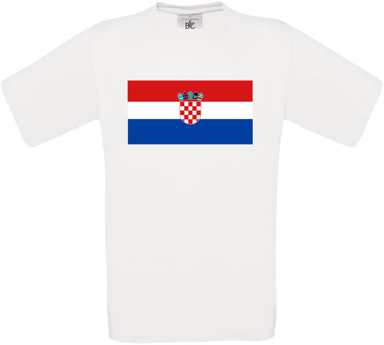 Cuba Standard Flag Crew Neck T-Shirt