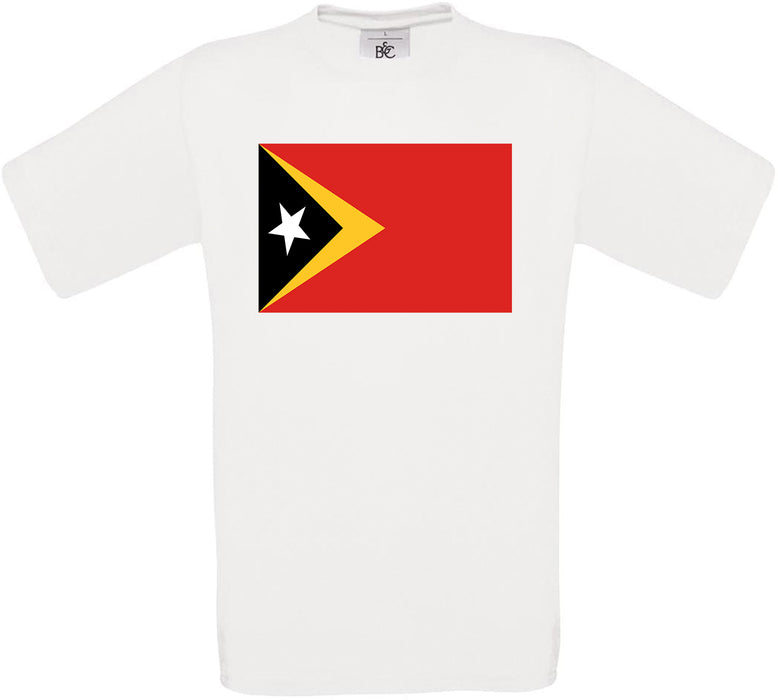 Ecuador Standard Flag Crew Neck T-Shirt