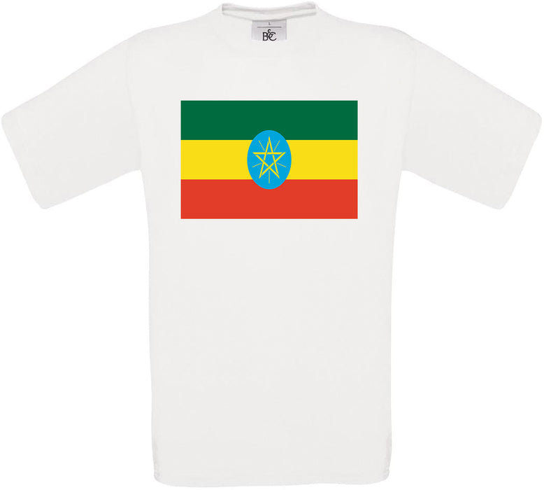 Fiji Standard Flag Crew Neck T-Shirt