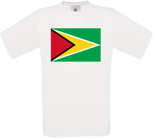 Haiti Standard Flag Crew Neck T-Shirt