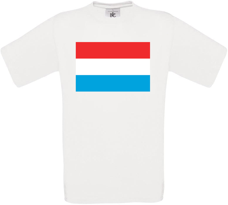 Macedonia Standard Flag Crew Neck T-Shirt