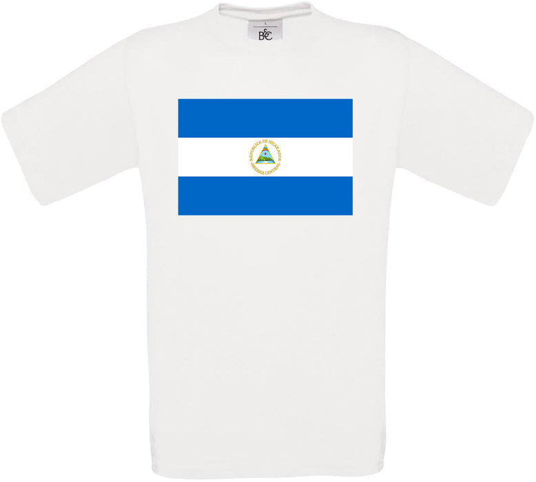Niger Standard Flag Crew Neck T-Shirt