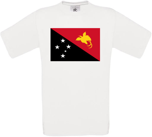 Paraguay Standard Flag Crew Neck T-Shirt