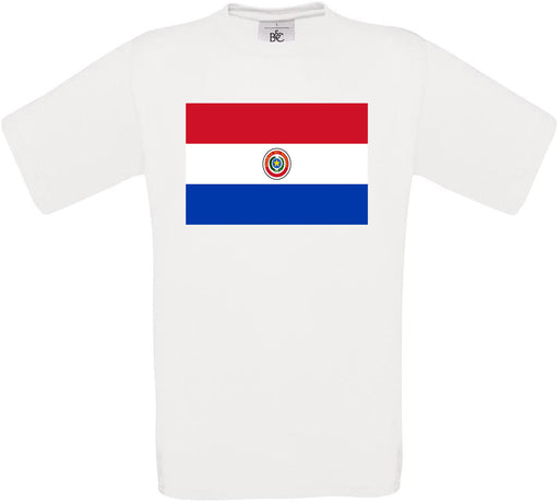 Peru Standard Flag Crew Neck T-Shirt