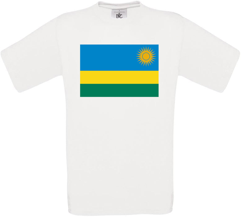Saint Kitts and Nevis Standard Flag Crew Neck T-Shirt