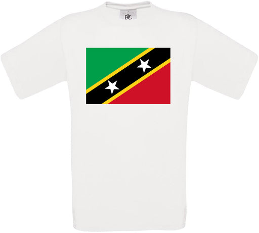 Saint Lucia Standard Flag Crew Neck T-Shirt