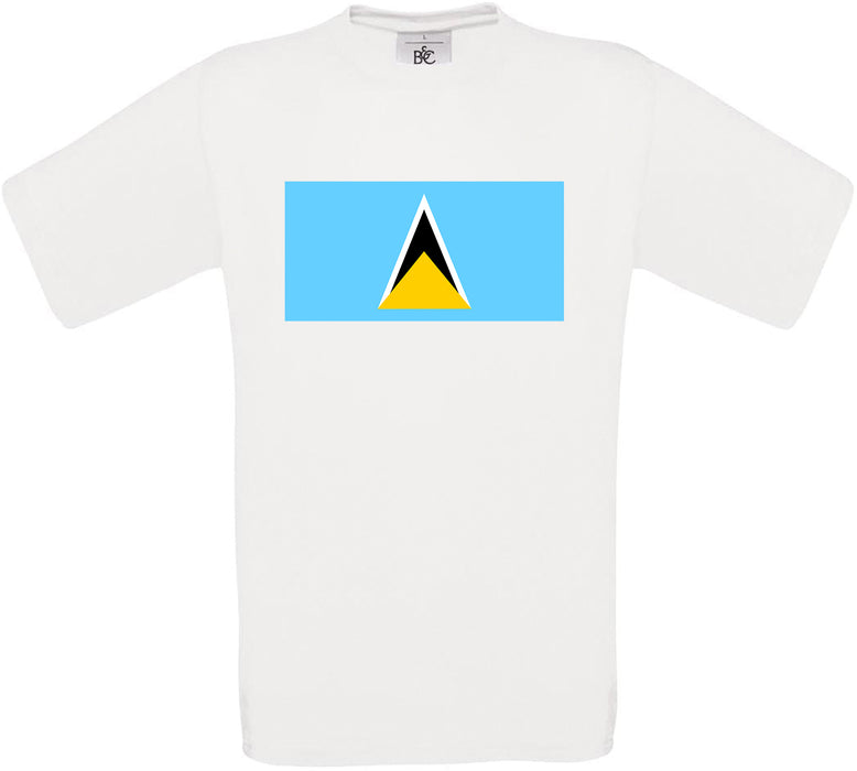 Saint Vincent and the Grenadines Standard Flag Crew Neck T-Shirt