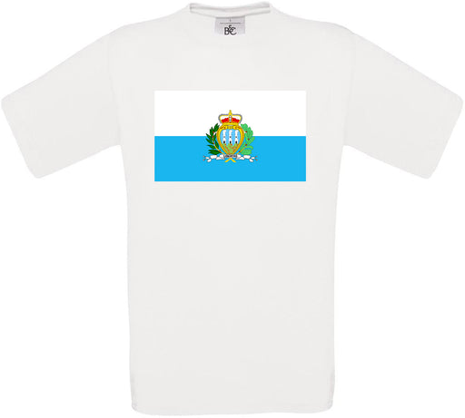 Sao Tome and Principe Standard Flag Crew Neck T-Shirt