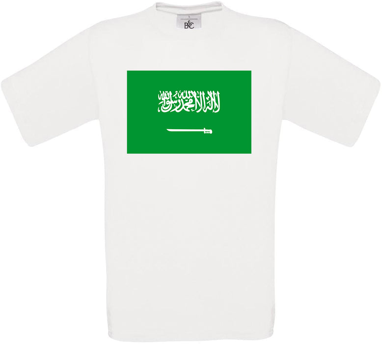 Senegal Standard Flag Crew Neck T-Shirt