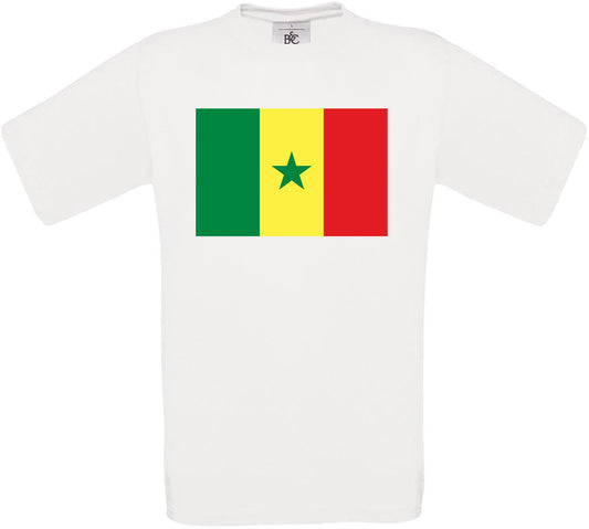 Serbia Standard Flag Crew Neck T-Shirt