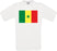 Serbia Standard Flag Crew Neck T-Shirt