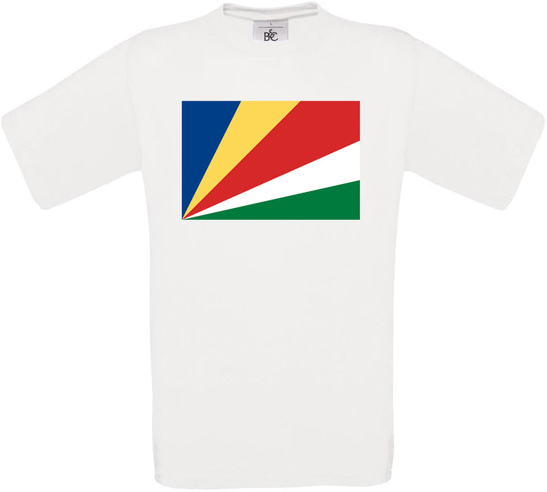 Sierra Leone Standard Flag Crew Neck T-Shirt