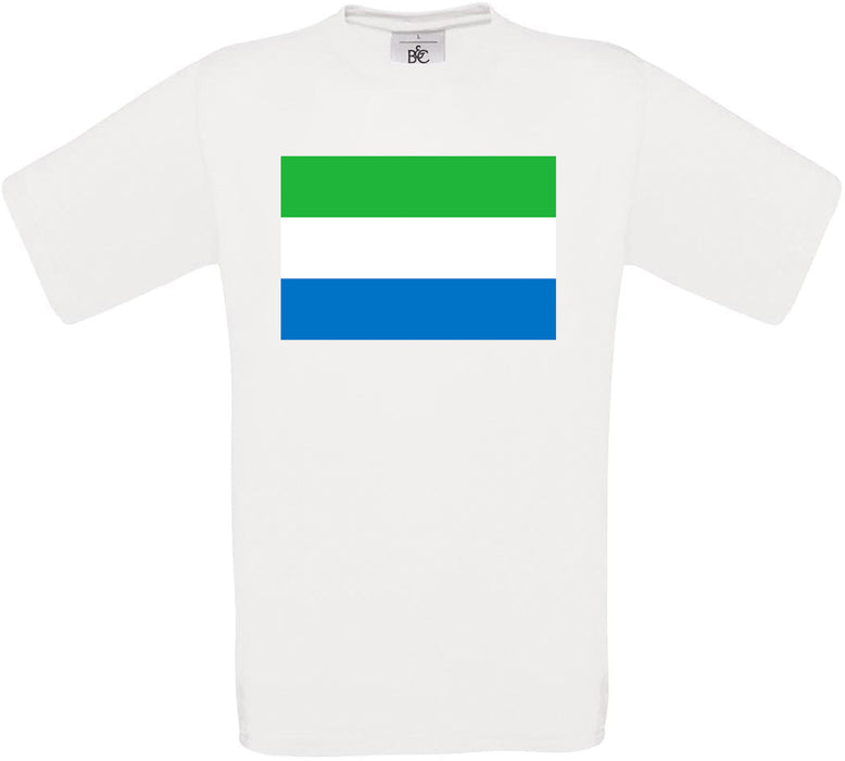 Singapore Standard Flag Crew Neck T-Shirt