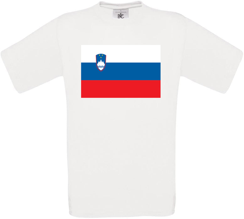 Solomon Islands Standard Flag Crew Neck T-Shirt