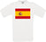 Sri Lanka Standard Flag Crew Neck T-Shirt