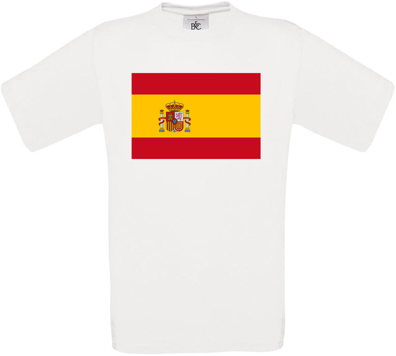 Sri Lanka Standard Flag Crew Neck T-Shirt