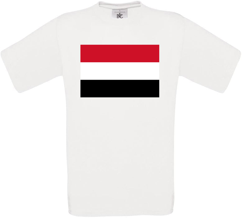 Zambia Standard Flag Crew Neck T-Shirt