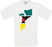 Mozambique Country Flag Crew Neck T-Shirt