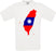 Taiwan Country Flag Crew Neck T-Shirt