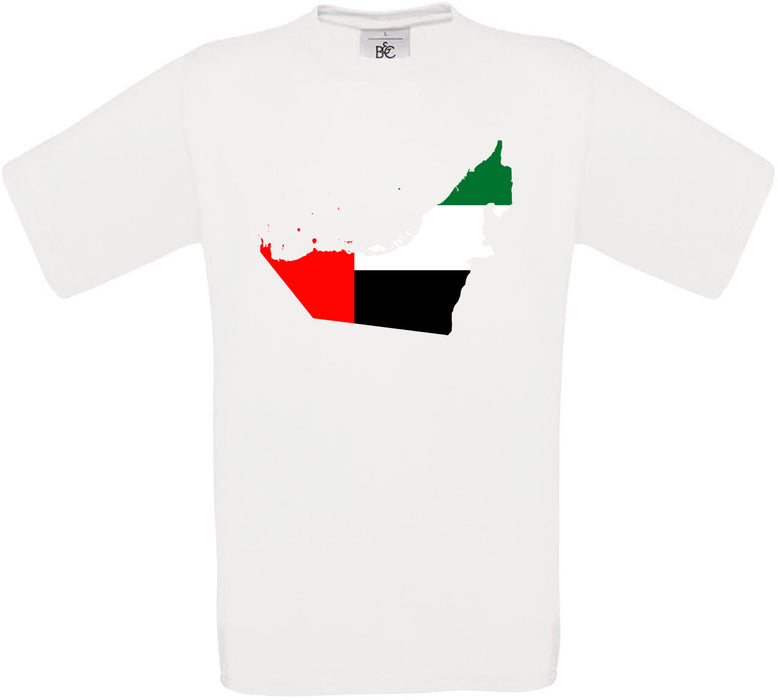 United Arab Emirates Country Flag Crew Neck T-Shirt