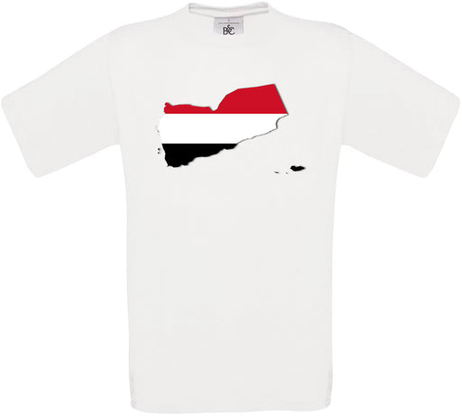 Yemen Country Flag Crew Neck T-Shirt