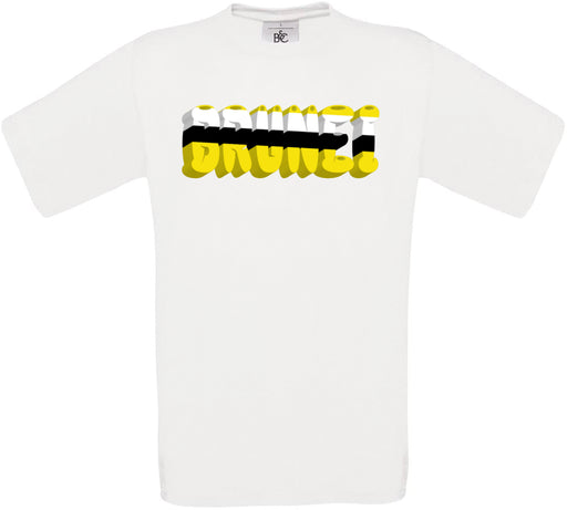 Brunei Country Name Flag Crew Neck T-Shirt