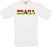 Ghana Country Name Flag Crew Neck T-Shirt