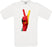 Cameroon Two Fingers Flag Crew Neck T-Shirt